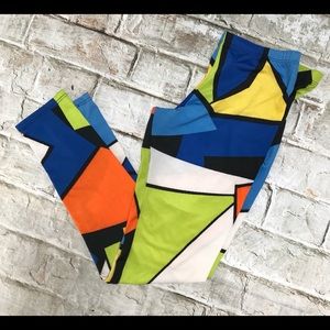 Cemi Ceri Leggings Colorblock Sz Med